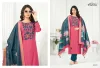 Kajal By Vishnu Vetican Silk Dress Material